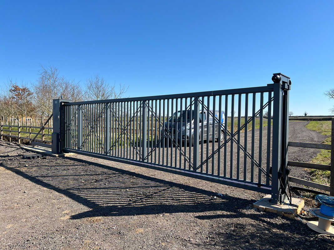 Commercial Automated Gates Installation