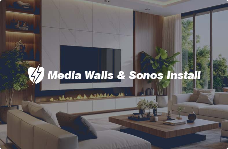 Media Wall & Sonos Installation